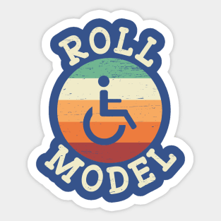 Role Model Wheelchair User 1 Sticker